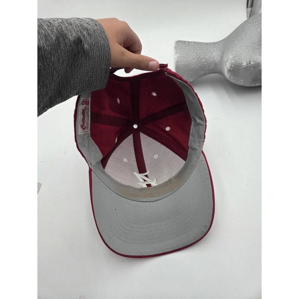 Alabama Crimson Tide Hat Captivating Headgear Mens‎ Red Adjustable Baseball Cap - Picture 4 of 7